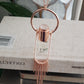 Aromatherapy Necklace with Embellished Clear Quartz Gemstone