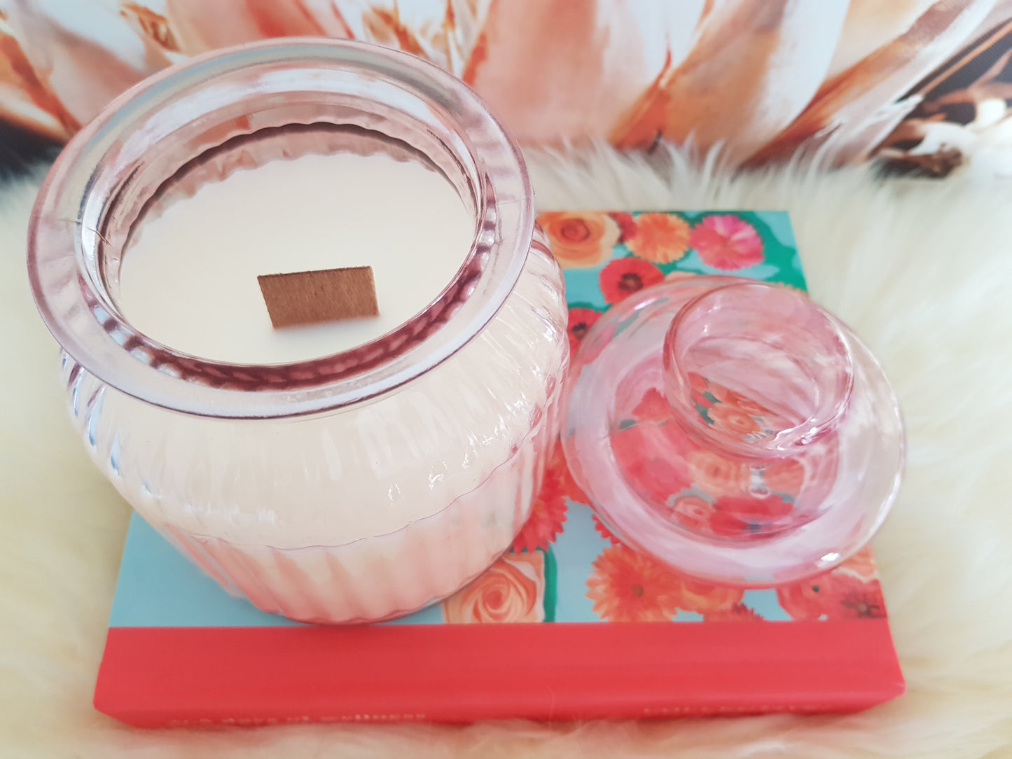 Sheer Lily & White Rose